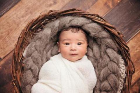 The labor was difficult, but so far, Cortland John Marchese has been an easy baby, his mother said. The labor was difficult, but so far, Cortland John Marchese has been an easy baby, his mother said.