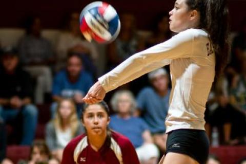 The team has been hitting on all cylinders — hitting, serving, digging, returning . . . you name it.