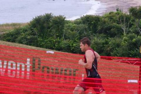Pete Ventura didn’t have time to appreciate the scenery on his way up to the Montauk Lighthouse finish line, but he did afterward.