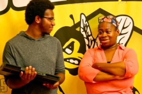 The last time Jamari Gant showed his mother, Lakisha, a computer, over the Christmas break, it had come to grief.