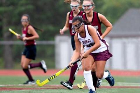 East Hampton’s players have been urged by their coach, Nicole Ficeto, to pass and cut rather than hold on to the ball.