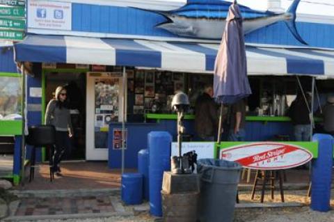 Cyril's Fish House early in the 2014 season Cyril's Fish House early in the 2014 season