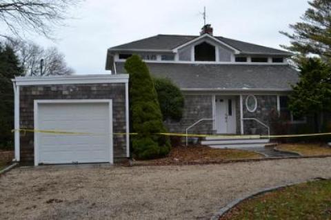 A Montauk house sustained heavy damage in a fire Saturday that drew a response from three fire departments. A Montauk house sustained heavy damage in a fire Saturday that drew a response from three fire departments.