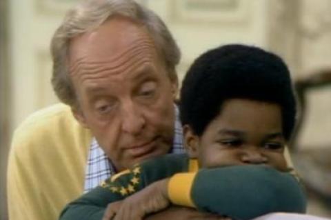Mr. Drummond and Arnold on television's "Diff'rent Strokes"