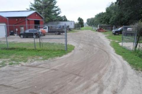 The East Hampton School Board on Tuesday decided to pursue the Cedar Street side of campus, pictured above, as the site for its proposed transportation depot.