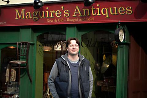 Brendan Fraser stars in Terry George’s latest film, “Whole Lotta Sole,” set in Belfast, Northern Ireland. It is featured in this year’s Hamptons International Film Festival.