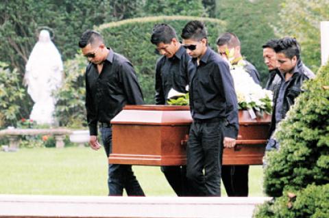 A funeral Mass for David Hernandez was said at Most Holy Trinity Catholic Church in East Hampton yesterday.