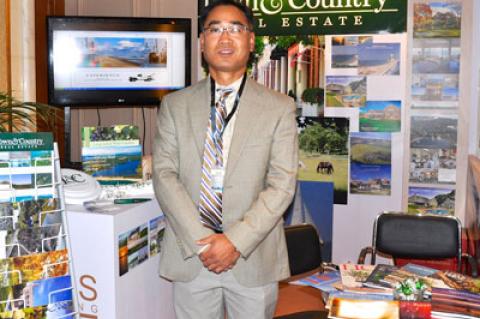 James Geo, an agent with Town and Country Real Estate, attended the Luxury Properties Showcase, held earlier this month in Beijing, China. James Geo, an agent with Town and Country Real Estate, attended the Luxury Properties Showcase, held earlier this month in Beijing, China.