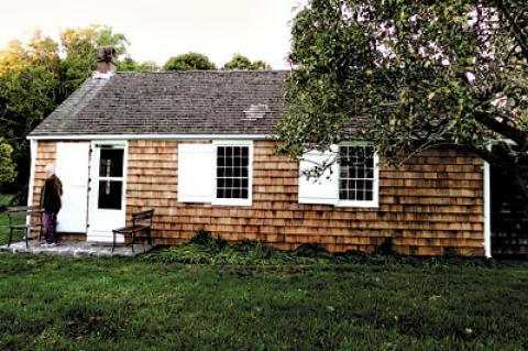 Huntington and Adelaide Sheldon of Atlantic Avenue in Amagansett plan to donate the original Amagansett schoolhouse, which has been on their property for many years, to the school district. Huntington and Adelaide Sheldon of Atlantic Avenue in Amagansett plan to donate the original Amagansett schoolhouse, which has been on their property for many years, to the school district.