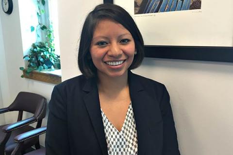 Ana Nunez has been the East Hampton School District’s liaison to Latino parents who primarily speak Spanish. Ms. Nunez, who has been with the district since 2012, is leaving her position this summer to go to law school. Ana Nunez has been the East Hampton School District’s liaison to Latino parents who primarily speak Spanish. Ms. Nunez, who has been with the district since 2012, is leaving her position this summer to go to law school.