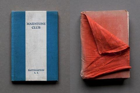 “Maidstone Club‚” left, and “Red Cloth Cover,” from the “Reading Grey Gardens” series by Mary Ellen Bartley “Maidstone Club‚” left, and “Red Cloth Cover,” from the “Reading Grey Gardens” series by Mary Ellen Bartley