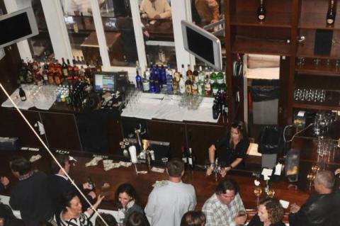 The restaurant at East Hampton Point, soon to be home to Moby’s, has indoor and outdoor bars and boasts expansive views of Three Mile Harbor.