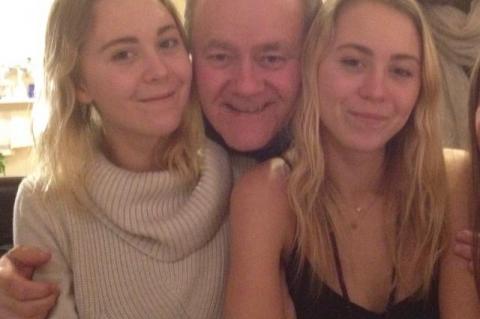 Drew Scott with his twin granddaughters, Hallie Rae Ulrich, left, and Ellison Ulrich, who turned 22 on Aug. 30, about a week before Hallie Rae's fatal overdose. Drew Scott with his twin granddaughters, Hallie Rae Ulrich, left, and Ellison Ulrich, who turned 22 on Aug. 30, about a week before Hallie Rae's fatal overdose.