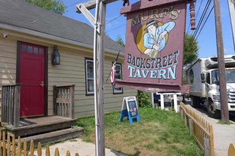 Jay Hamel, who has owned Murf's Backstreet Tavern since 2007, has put the Division Street bar on the market after some serious problems with the New York State Liquor Authority.
