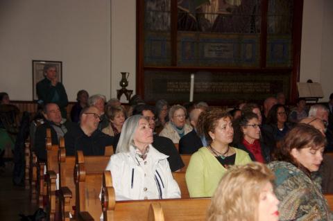 Christ Episcopal Church in Sag Harbor, a designated sanctuary site for undocumented immigrants, held a workshop last week sponsored by Organizacion Latino-Americana that offered advice and information to community members who may be approached by Immigrations and Customs Enforcement officials.